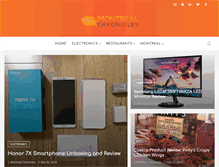 Tablet Screenshot of montrealchronicles.com